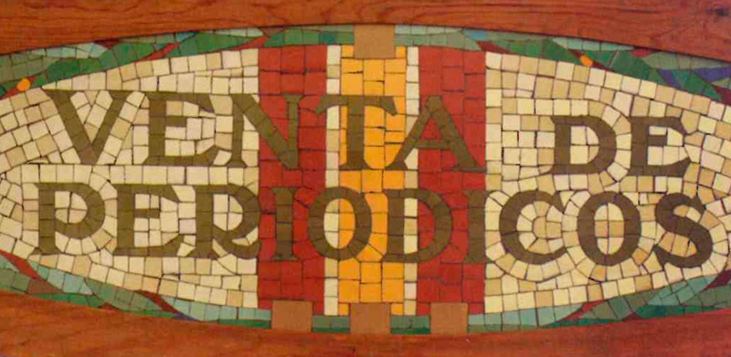 Mosaico de la estacin de Valencia