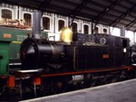Locomotora de vapor 120-0201 (Sharp & Stewart, Gran Bretaa, 1878) - Pieza IG: 00011