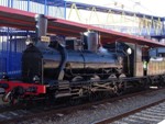 Locomotora de vapor 040-2184 (Tubize, Blgica, 1891) Cesin: Asociacin Ventea de Amigos del Ferrocarril, AVENFER - Pieza IG: 00045
