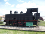 Locomotora de vapor 030-T (Socit Anonyme des Usines Mtallurgiques du Hainaut, Couillet-Blgica, 1924) Cesin: Ayuntamiento de Almazn, Soria - Pieza IG: 01068