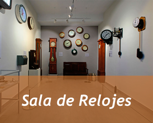 Exposición permanente: Sala de Relojes